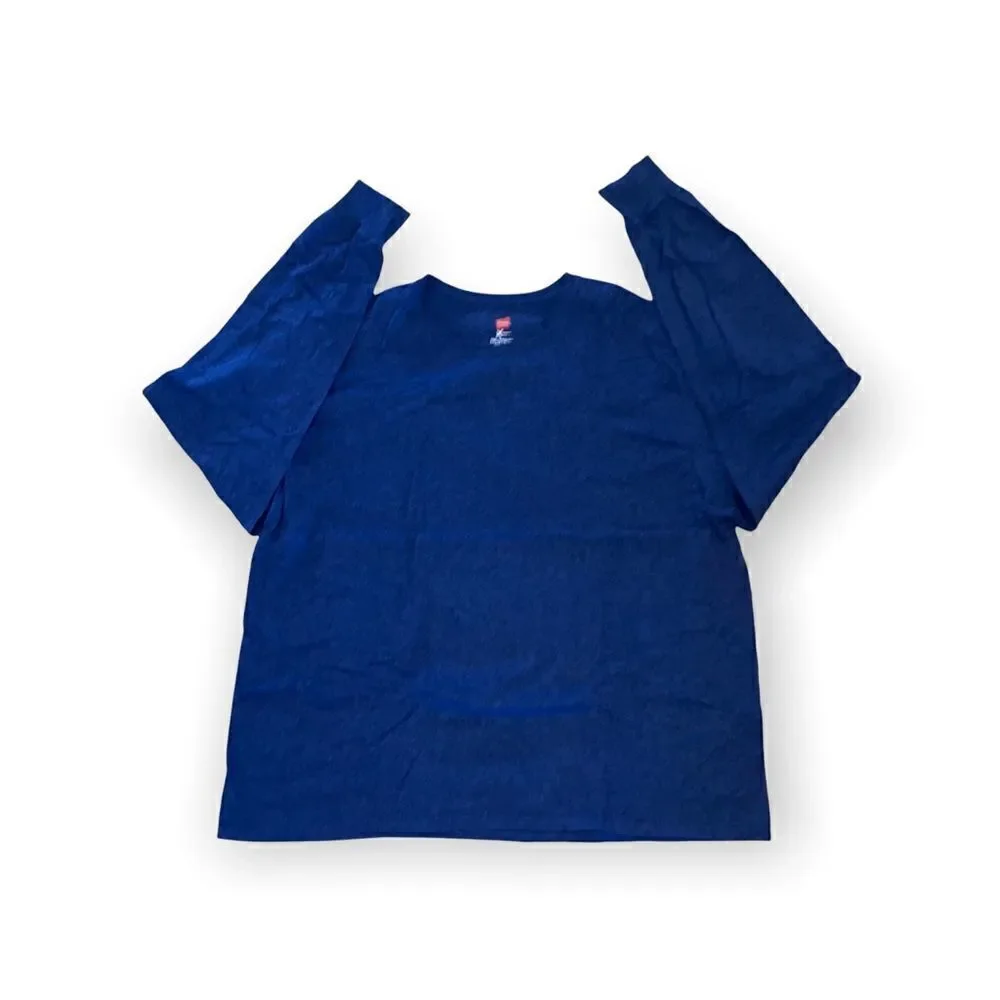 Hanes | Long Sleeve Men’s Big and Tall Tee Shirt